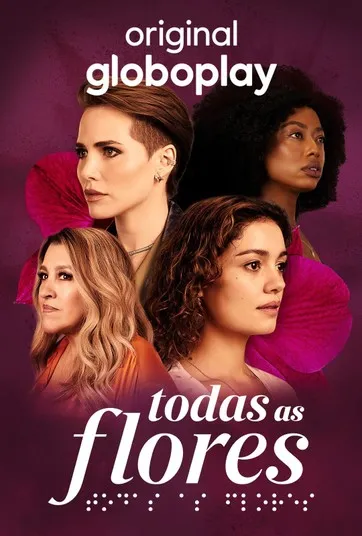Pôster da novela Todas as Flores (2022)
