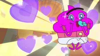 Cupcake e Dino - Serviços Gerais-E6.Concurso para bebês / Siga o líder