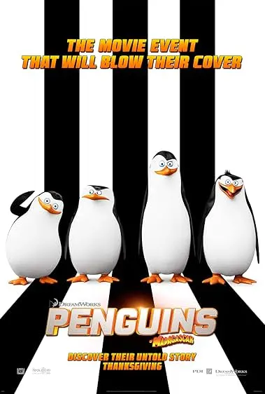 Pôster de Os Pinguins de Madagascar (2014)