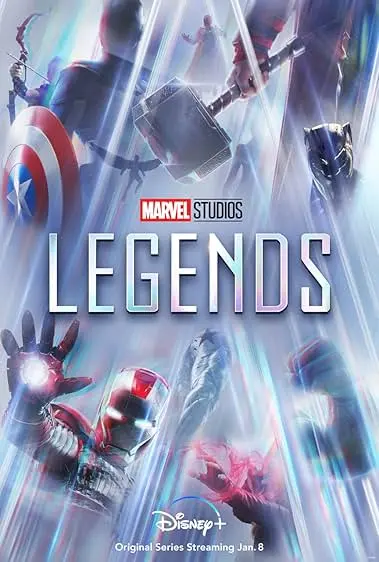 TV series poster: Lendas da Marvel