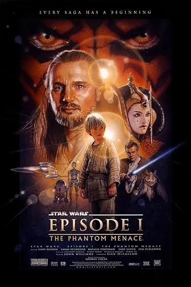 Pôster de Star Wars: Episódio I - A Ameaça Fantasma