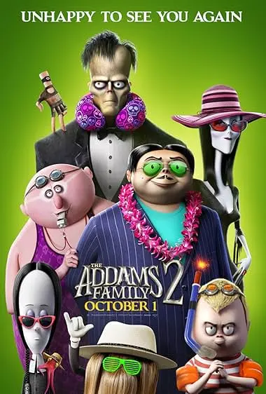 Pôster de A Família Addams 2 - Pé na Estrada (2021)