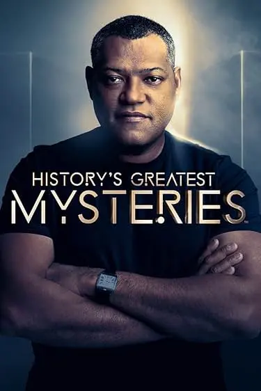 TV series poster: Grandes Mistérios da História com Laurence Fishburne