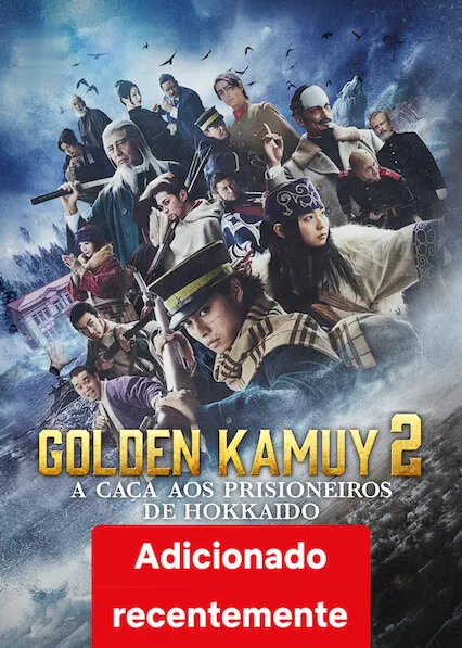 Capa de Golden Kamuy: A Caça aos Prisioneiros em Hokkaido
