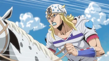 STEEL BALL RUN JoJo’s Bizarre Adventure Episódio 1