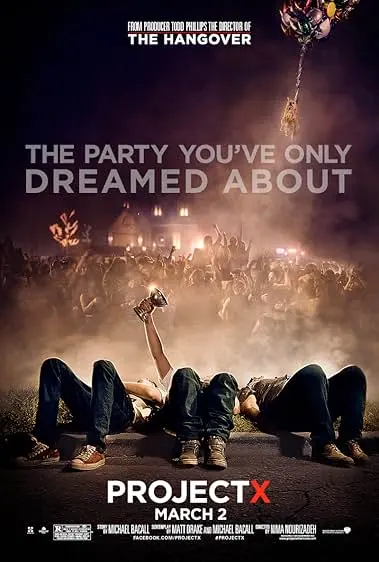Capa de Projeto X: Uma Festa Fora de Controle