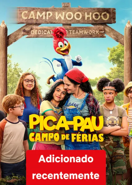 Pôster de Pica-Pau: As Férias no Acampamento (2024)