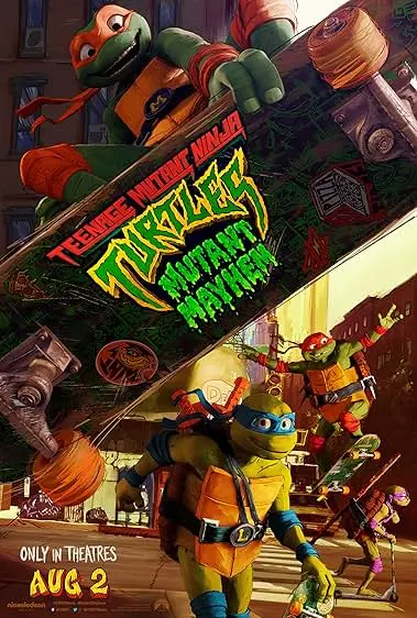 Pôster de As Tartarugas Ninjas: Caos Mutante (2023)