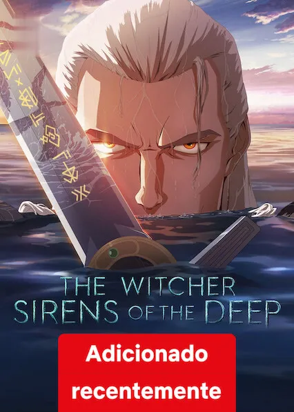 Capa de The Witcher: Sereias das Profundezas