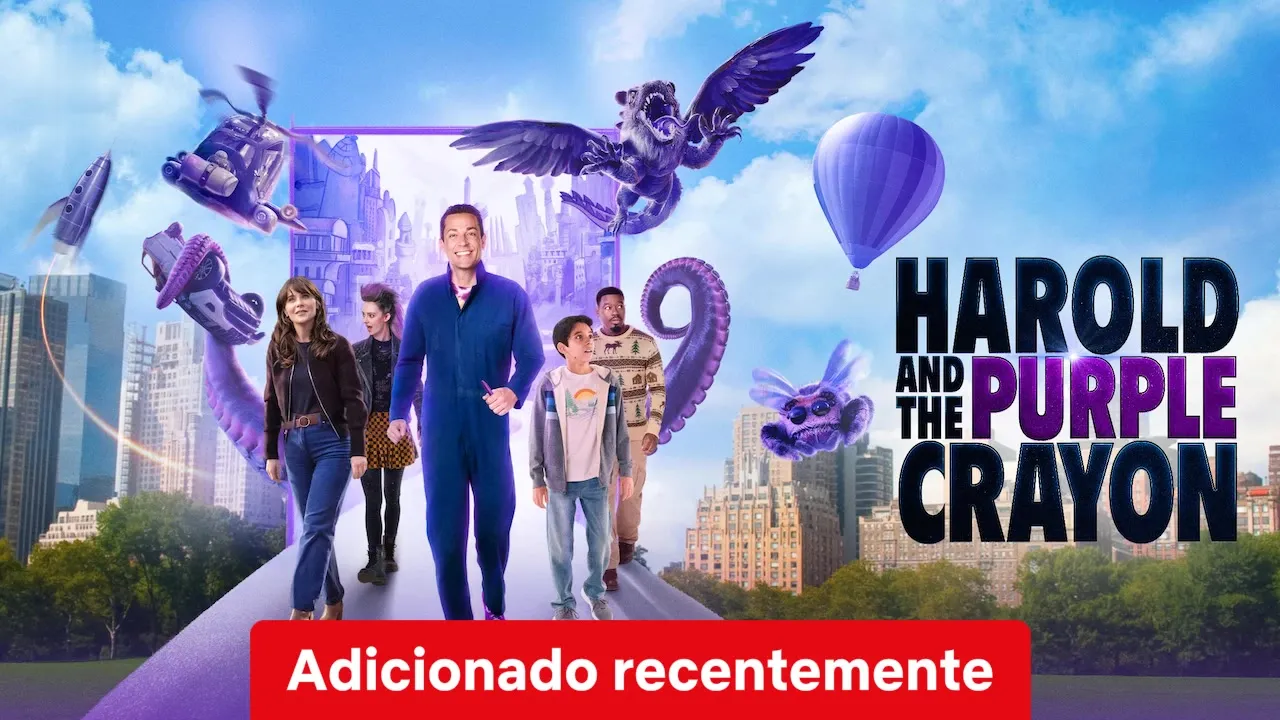 Movie Poster: Harold and the Purple Crayon
