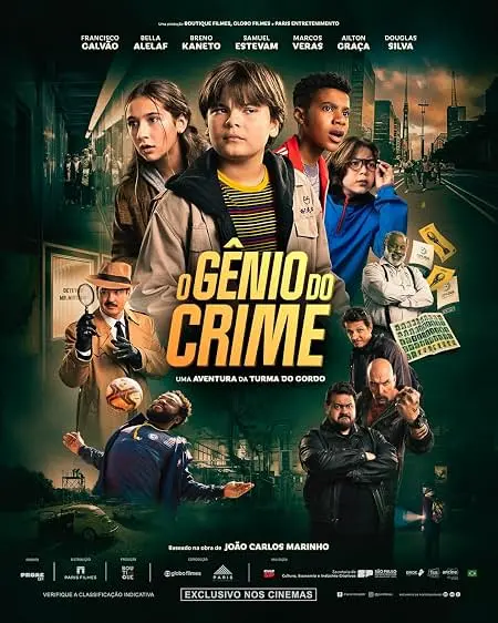 Capa de O Gênio do Crime