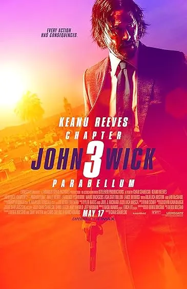 Capa de John Wick 3: Parabellum