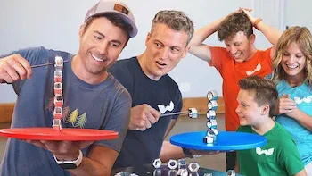 Mark Rober vs. Ninja Kidz