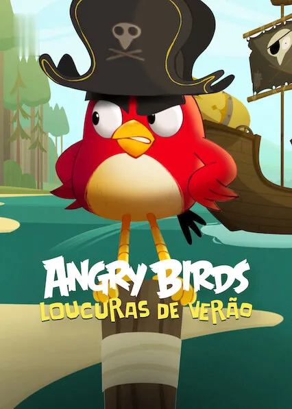 Capa de Angry Birds: Loucuras de Verão