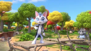 Cena do episódio 3 de 44 Gatos