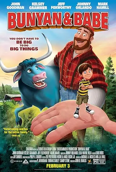Capa de Bunyan e Babe: Os Amigos da Floresta