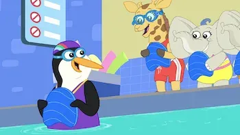 Chip e Potato-E10.A aula de natação da Chip / A lição de casa do Spud