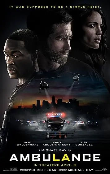 Pôster de Ambulância - Um Dia de Crime (2022)