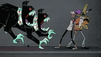 Kid Cosmic-E3.Kid Cosmic e o gato vidente