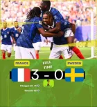 França x Suécia
