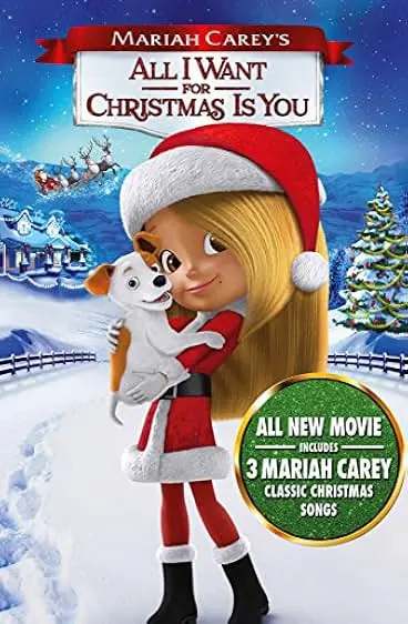 Capa de Mariah Carey: Desejo de Natal