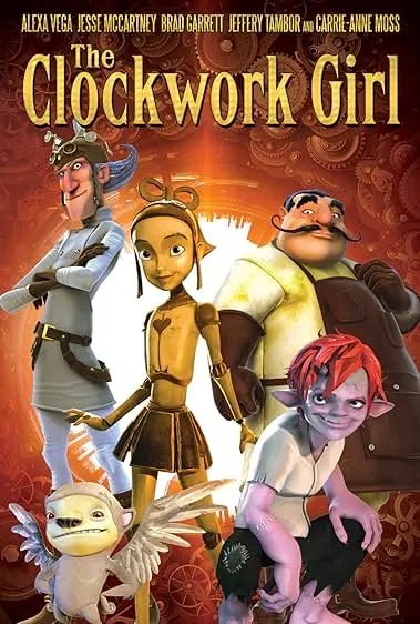 Capa de The Clockwork Girl