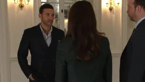 Cena do episódio 6 de Sangue Azul