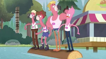 Os quatro flamingos / O galo cantante
