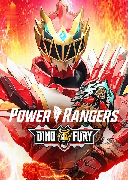 Pôster da série Power Rangers: Dino Fúria (2022)