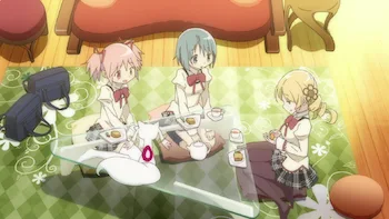 Puella Magi Madoka Magica Episódio 2
