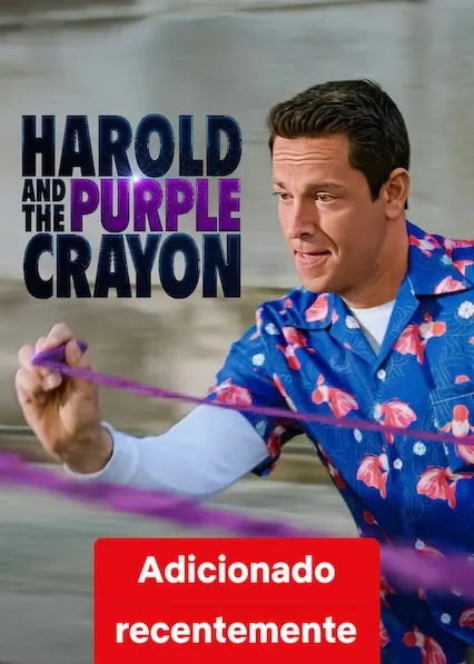 Pôster de Harold and the Purple Crayon (2024)