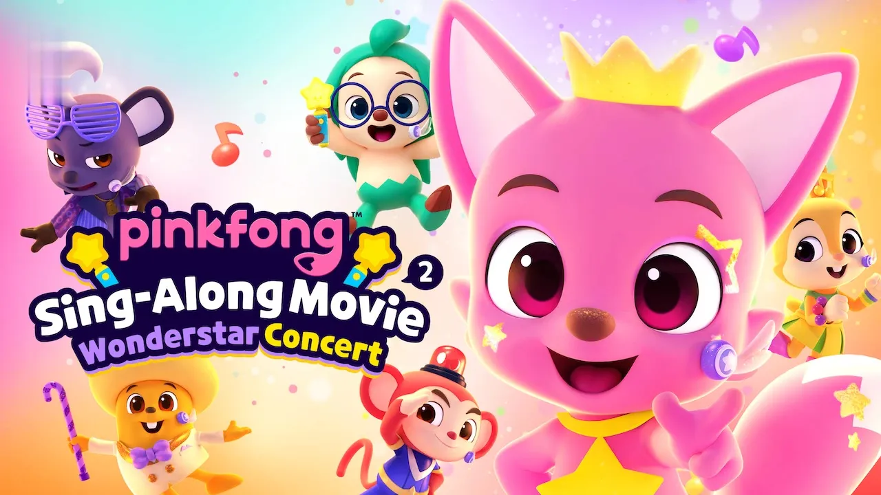 Movie Poster: Pinkfong Sing-Along Movie 2: Wonderstar Concert