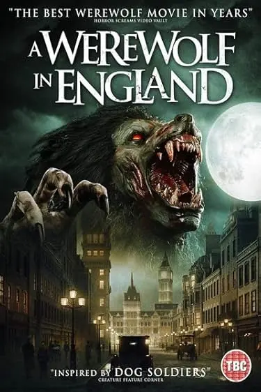 Capa de Um Lobisomem na Inglaterra