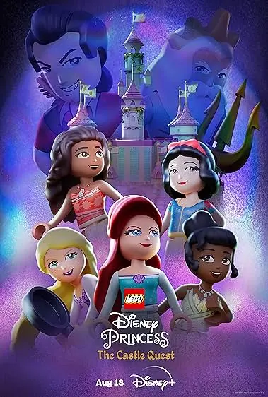 Pôster de LEGO Disney Princesa: Aventura no Castelo (2023)