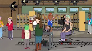 BoJack Horseman Christmas Special: Sabrina's Christmas Wish-E1.Um novo sofá