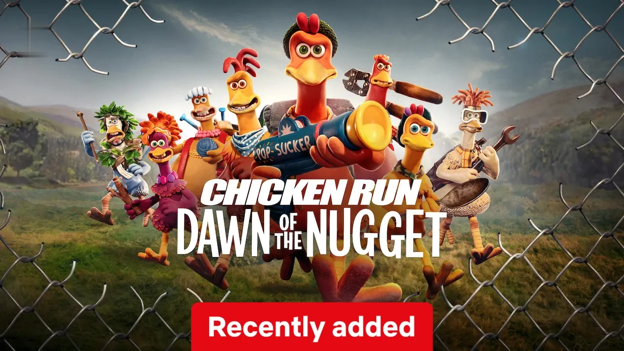 Movie Poster: A Fuga das Galinhas: A Ameaça dos Nuggets