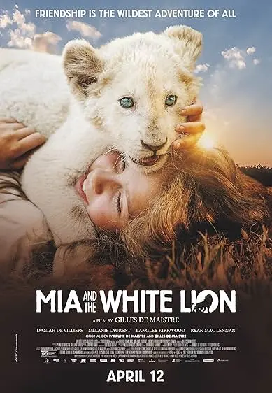 Capa de A Menina e o Leão