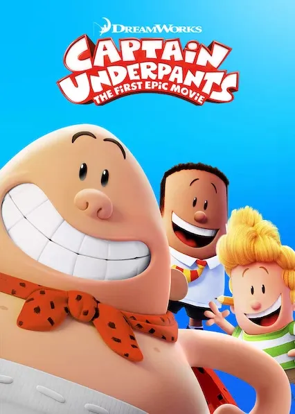 Pôster de As Aventuras do Capitão Cueca, O Filme (2017)