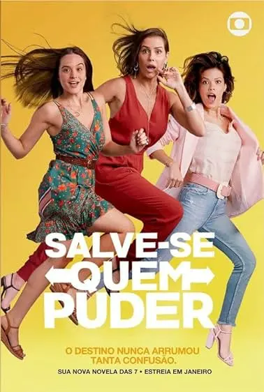 Pôster da novela Salve-se Quem Puder (2020)