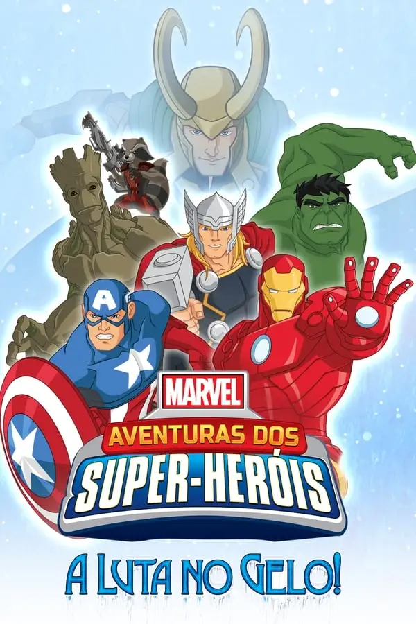 Pôster de Aventuras dos Super-Heróis da Marvel: A Luta no Gelo (2015)