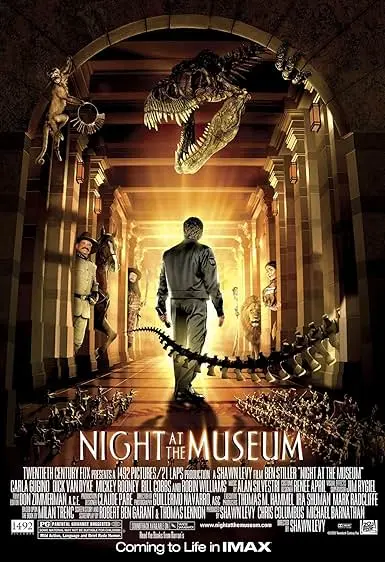 Capa de Uma Noite no Museu