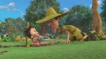 O Pequeno Poderoso Bheem-E4.O monstro do pântano