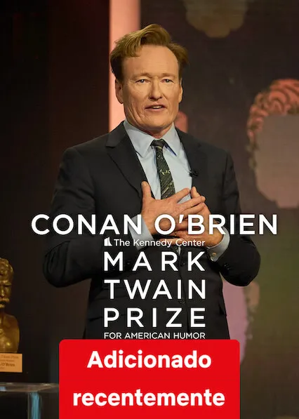 Pôster de Conan O'Brien: Prêmio Mark Twain de Humor Americano (2025)