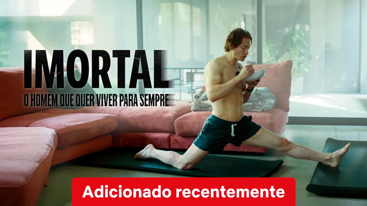 Movie Poster: O Homem que Quer Viver para Sempre