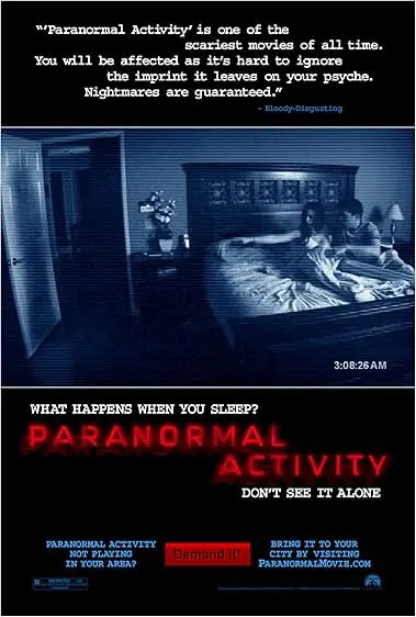 Pôster de Atividade Paranormal (2009)