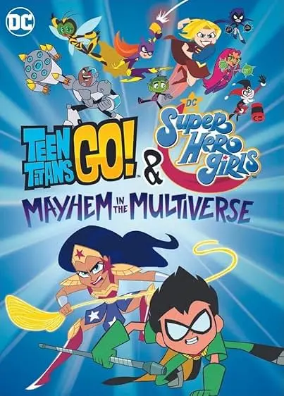 Pôster de Os Jovens Titãs em Ação! e DC Super Hero Girls: Caos no Multiverso (2022)