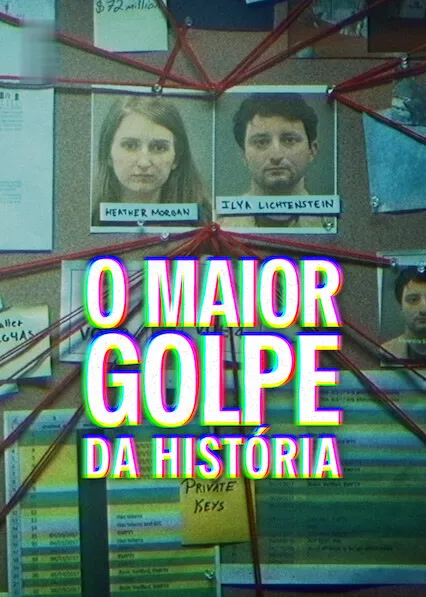 Pôster de Roubo Cibernético: Bilhões em Bitcoins (2024)