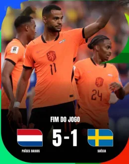 Holanda x Suécia