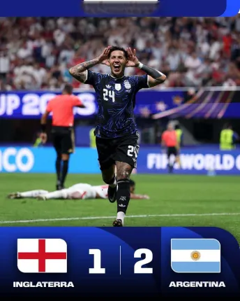 Pôster de Inglaterra 1-2 Argentina (2026)