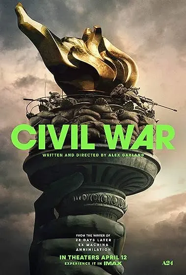 Pôster de Guerra Civil (2024)